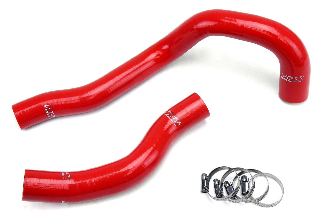 HPS Red Silicone Radiator Hose Kit 1992-1999 Lexus SC300 Non Turbo 2JZGE 3.0L I6 57-1225-RED