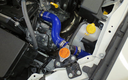 HPS Blue Reinforced Silicone Radiator Hose Kit Coolant Subaru 13-16 BRZ