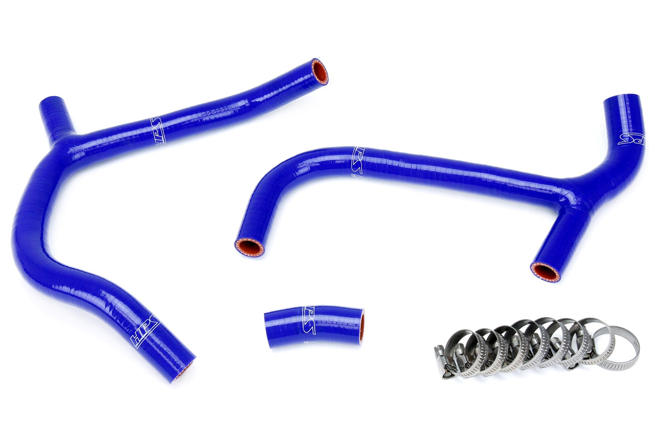 HPS Blue Silicone Radiator Hose Kit 2009-2012 Honda CRF450R 57-1236-BLUE