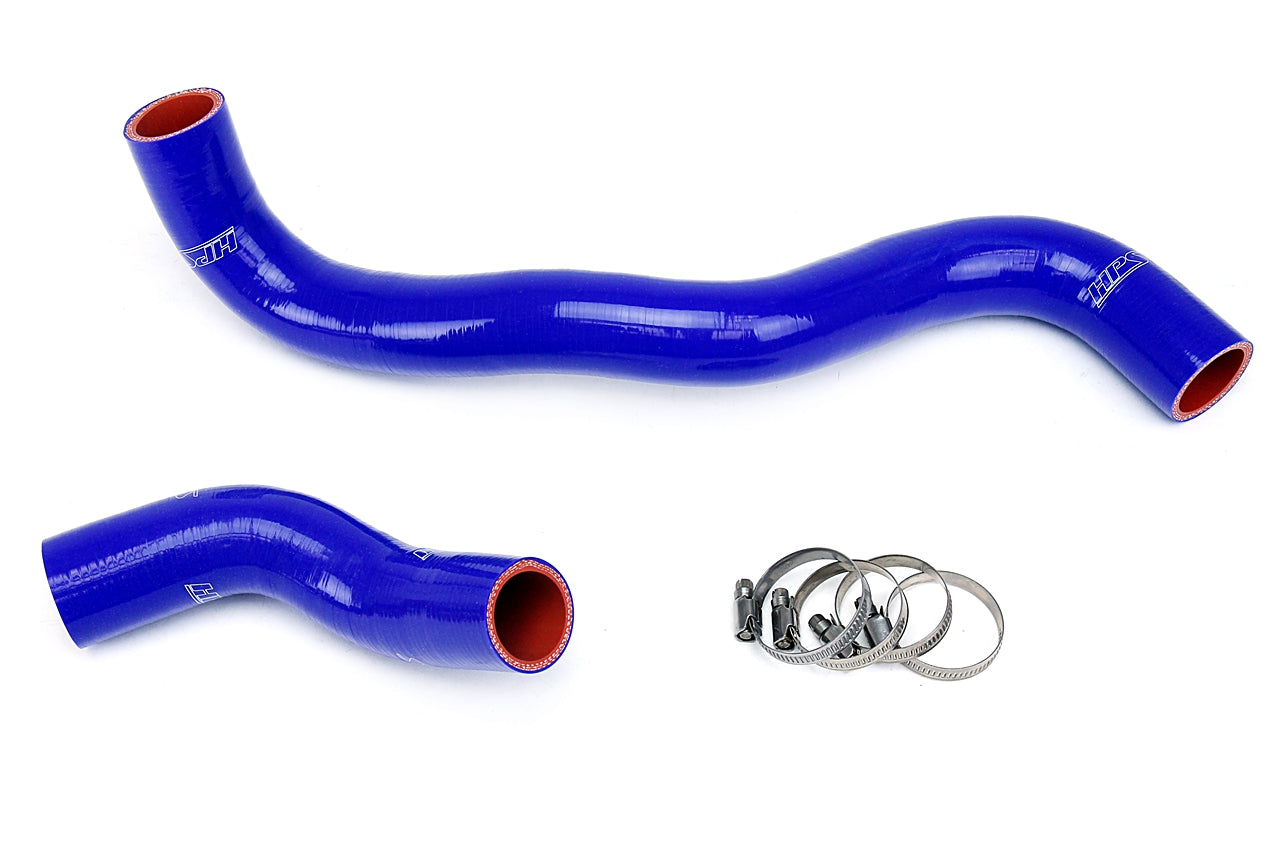 HPS Blue Reinforced Silicone Radiator Hose Kit Coolant, 06-13 Lexus IS250 2.5L V6, 57-1267-BLUE