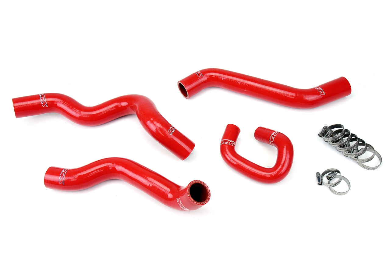 HPS Red Reinforced Silicone Radiator Hose Kit Coolant Chevy 08-10 Cobalt SS 2.0L Turbo
