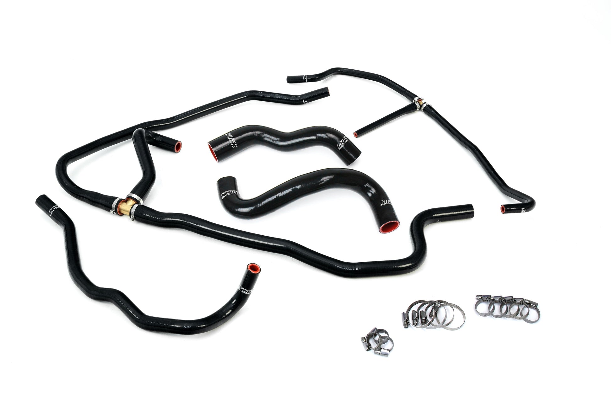 HPS Black Silicone Radiator + Heater Hose Kit 2009-2013 Chevy Corvette Z06 LS7 7.0L V8 57-1276-BLK
