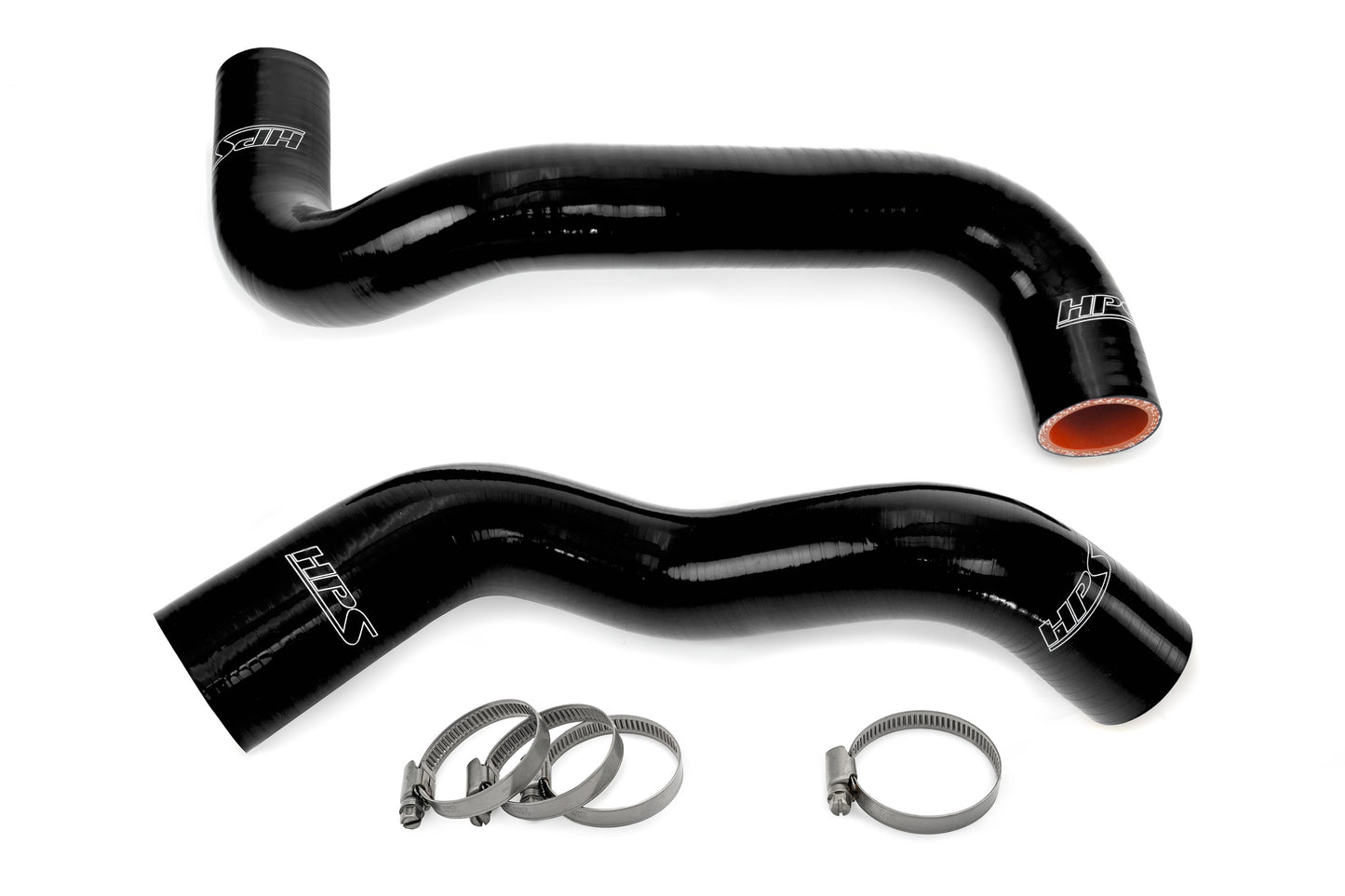 HPS Silicone Black Radiator Coolant Hose Kit 2009-2013 Chevy Corvette LS3 C6 6.2L V8 57-1276R-BLK