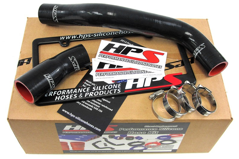 HPS Black Reinforced Silicone Radiator Hose Kit Coolant Ford 96-01 Mustang SVT Cobra 4.6L V8