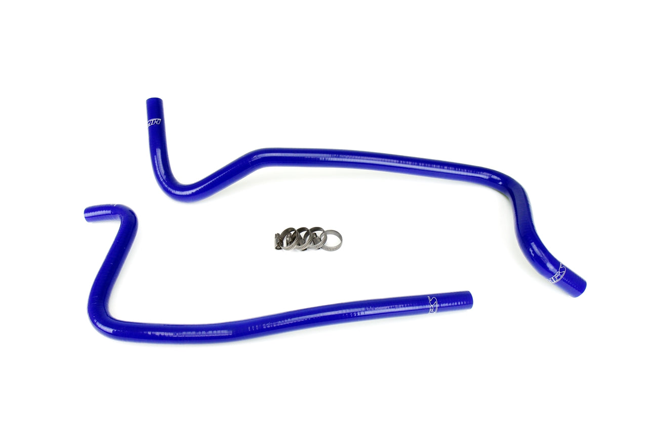 HPS Blue Reinforced Silicone Heater Hose Kit Jeep 02-06 Wrangler TJ 4.0L Left Hand Drive