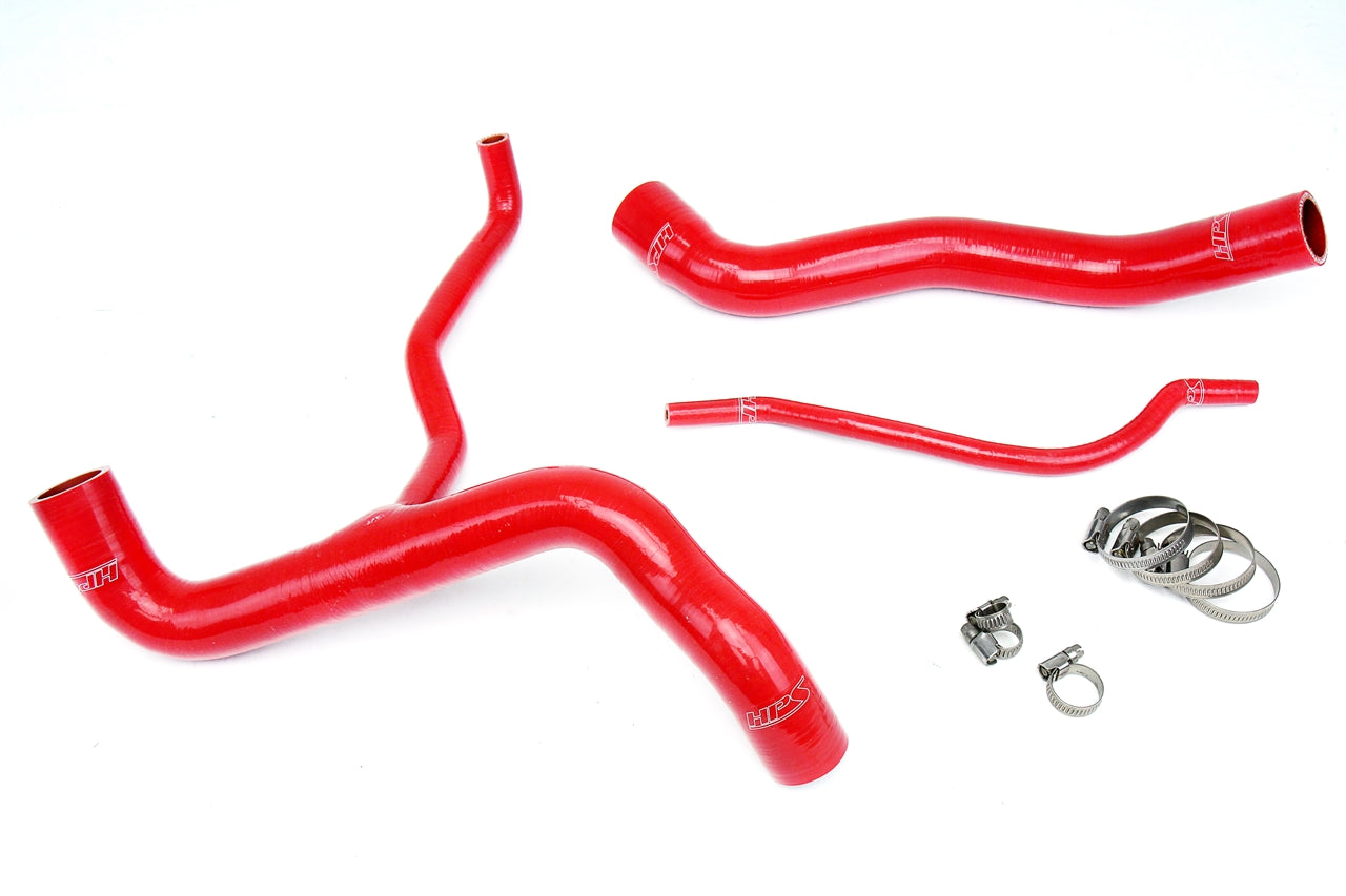 HPS Red Silicone Radiator Hose Kit 2010-2011 Chevy Camaro SS 6.2L V8 57-1304-RED