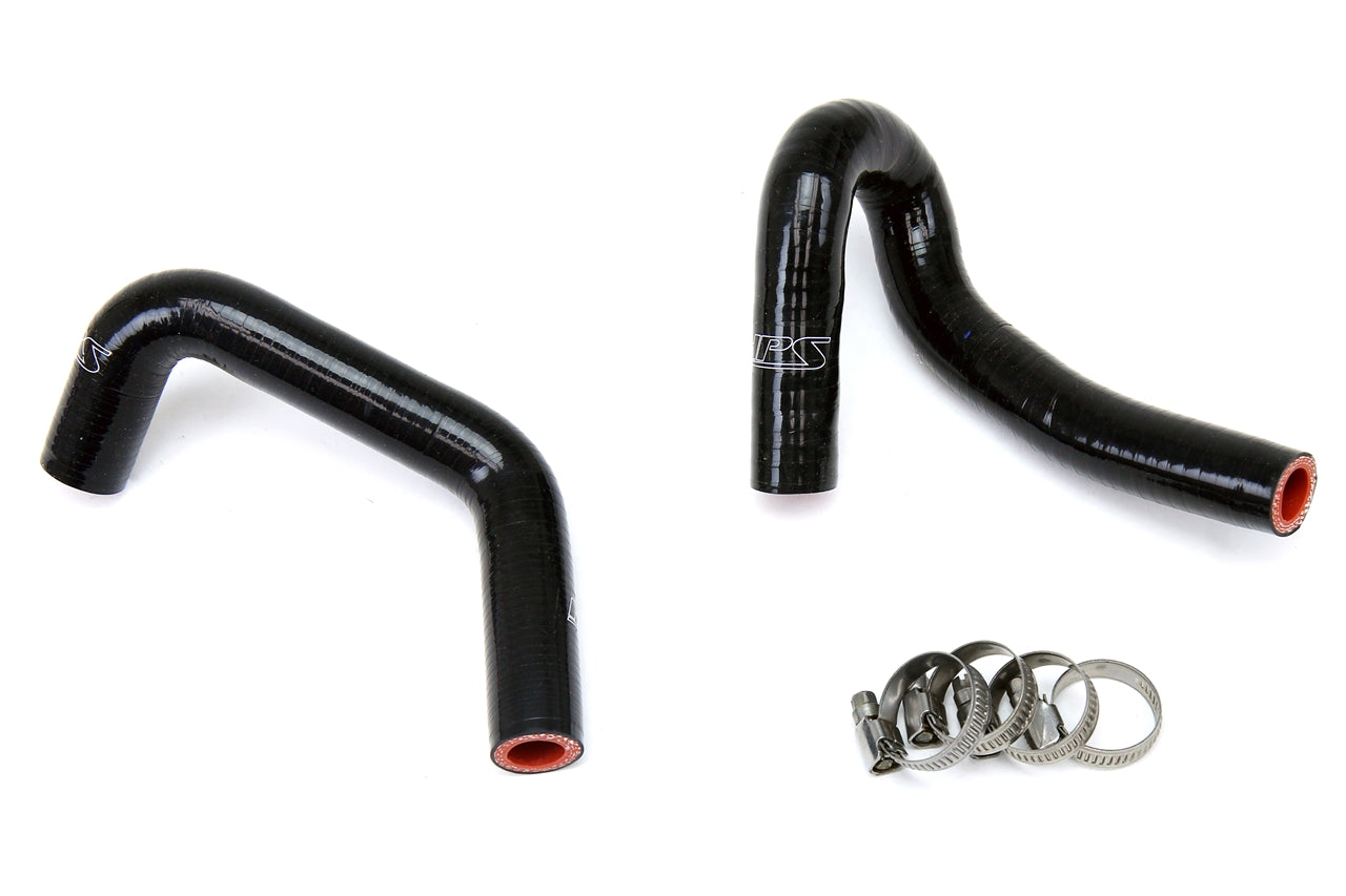 HPS Reinforced Black Silicone Heater Hose Kit Coolant Mazda 99-05 Miata 1.8L