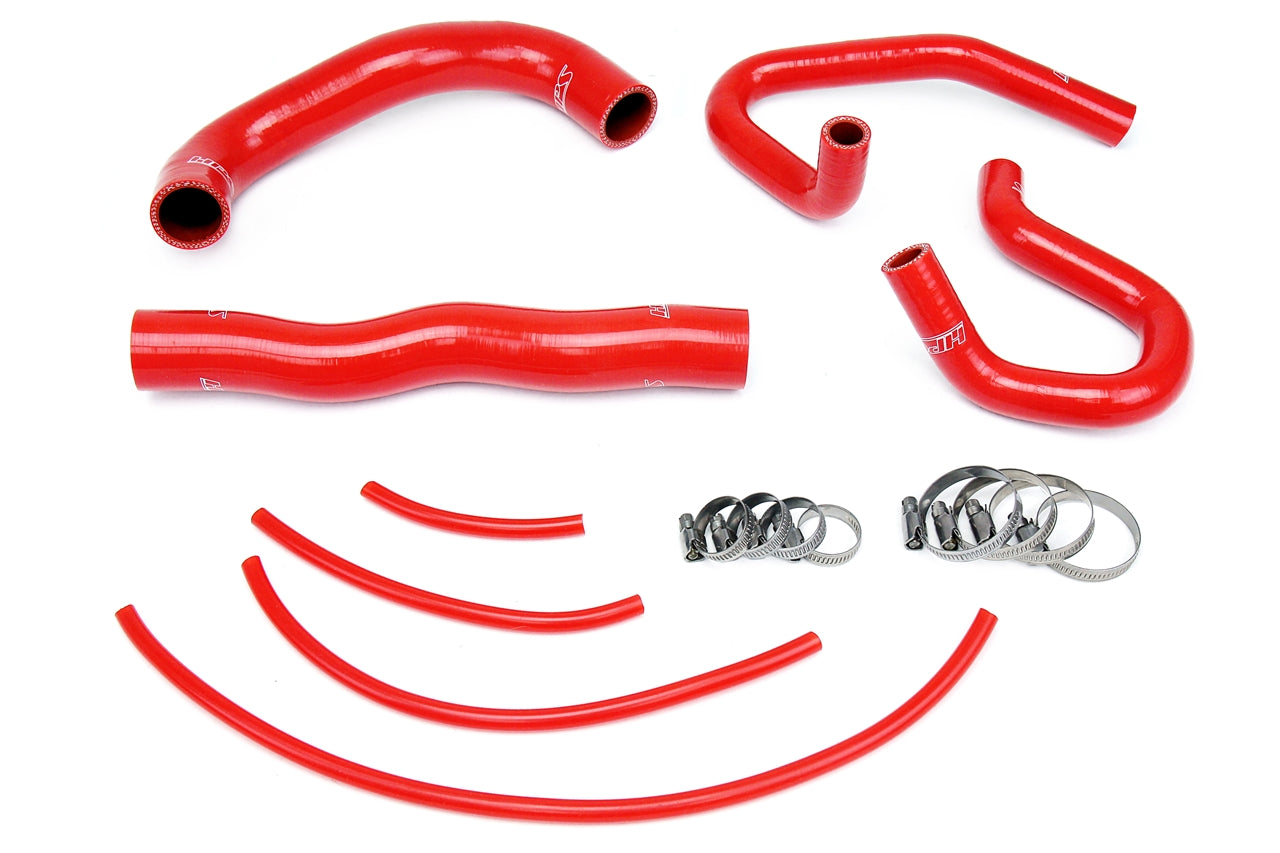 HPS Red Silicone Radiator + Heater Hose Kit 2013-2014 Hyundai Genesis Coupe 2.0T Turbo 57-1324-RED