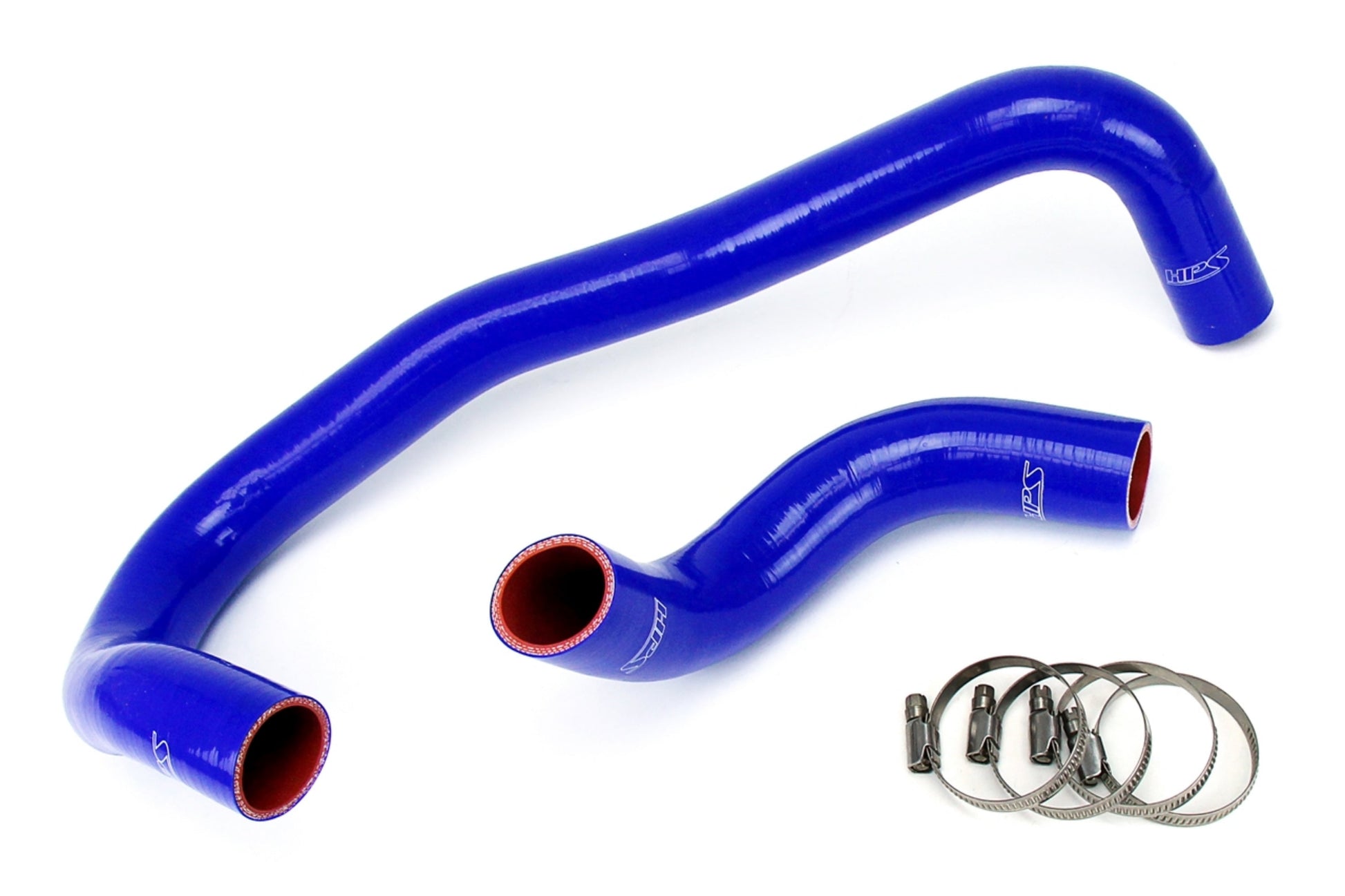 HPS Blue Silicone Radiator Lower Upper Coolant Hose Kit 06-10 Dodge Charger SRT8 6.1L V8 57-1327R-BLUE