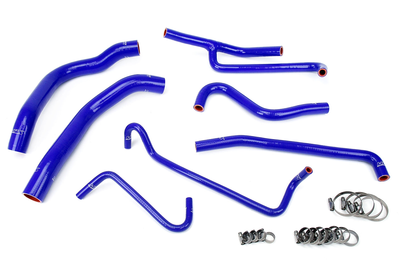HPS Blue Silicone Radiator + Heater Hose Kit 2011-2014 Ford Mustang 3.7L V6 57-1330-BLUE