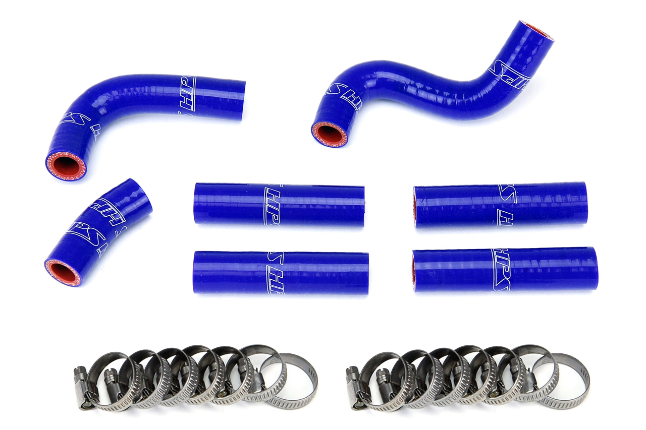 HPS Blue Silicone Heater Hose Kit 1992-1997 Toyota Land Cruiser FJ80 FJ 4.5L I6 57-1344-BLUE