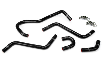 HPS Black Silicone Radiator Hose Kit 2004-2007 Yamaha YXR450 YXR660 Rhino 57-1345-BLK