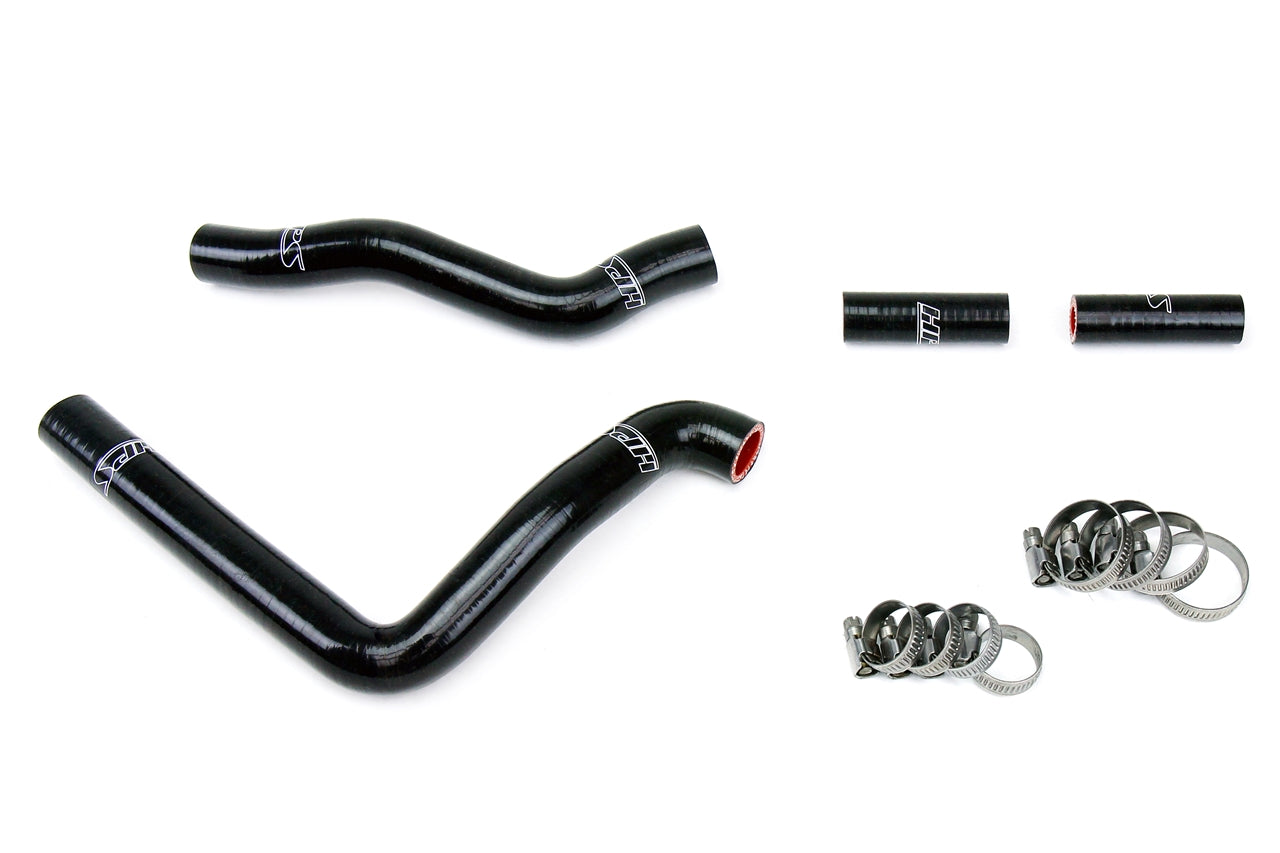 HPS Black Reinforced Silicone Radiator Hose Kit Kawasaki 05-08 KX250