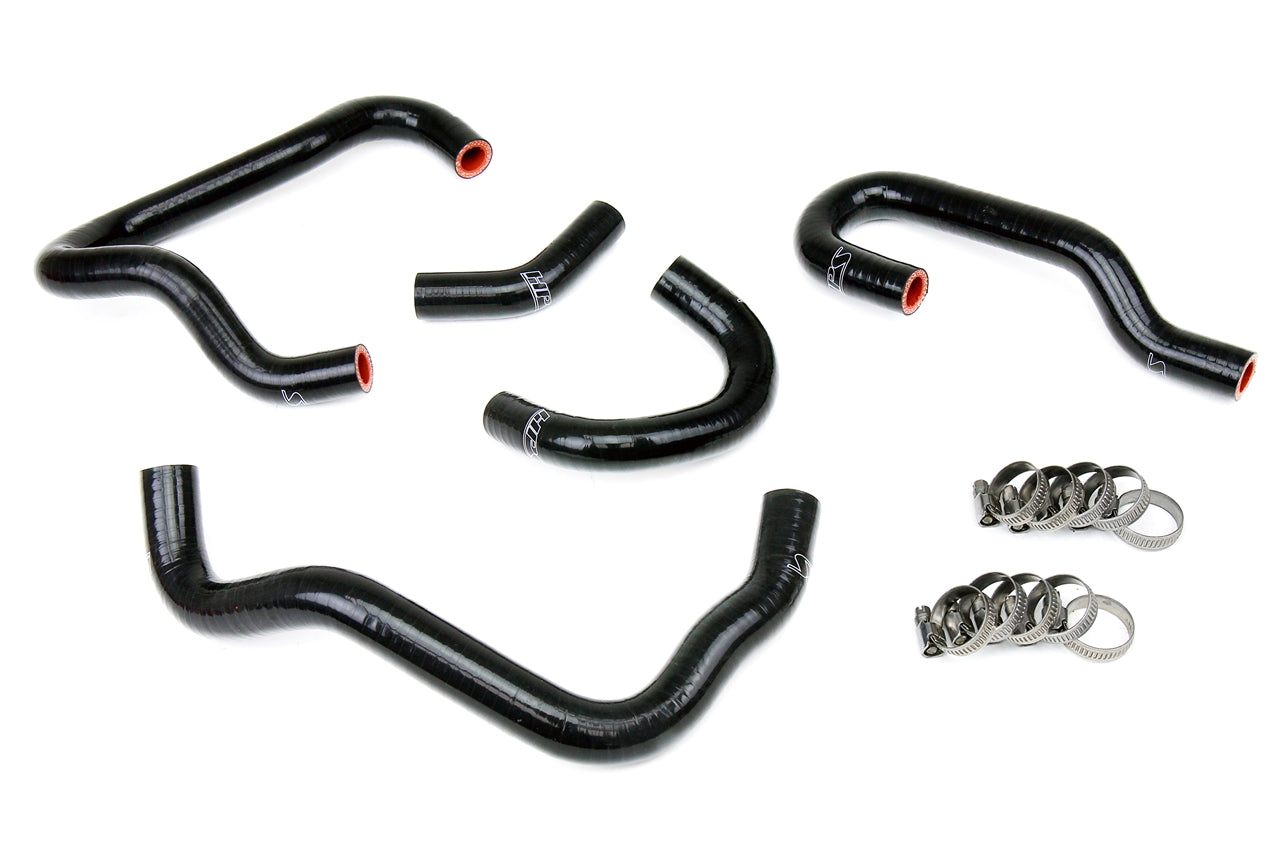 HPS Black Reinforced Silicone Heater Hose Kit Honda 06-09 S2000