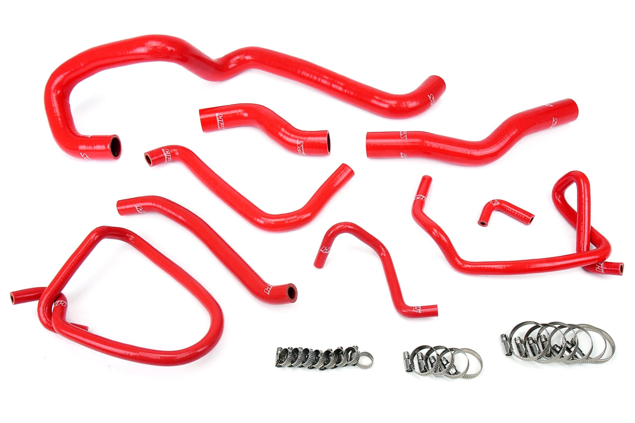HPS Red Silicone Radiator Hose Kit 2006-2015 Mazda Miata MX5 2.0L 9pcs set 57-1423-RED
