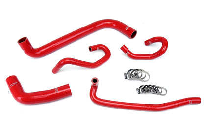 HPS Red Silicone Radiator + Heater Hose Kit 2000-2006 Toyota Tundra 4.7L V8 57-1425-RED