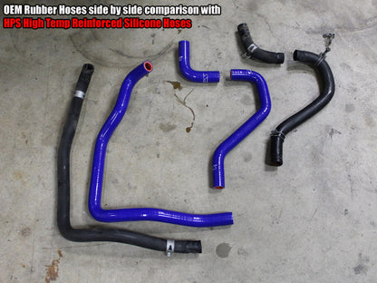 HPS Red Reinforced Silicone Heater Hose Kit Toyota 89-95 Pickup 22RE Non Turbo EFI LHD