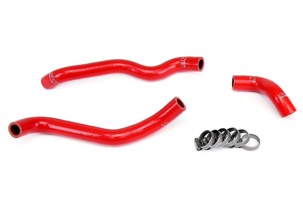 HPS Red Reinforced Silicone Heater Hose Kit Nissan 03-06 350Z LHD