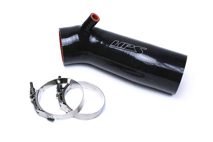 HPS Black Silicone Air Intake Kit Post MAF Hose 2013-2017 Honda Accord 2.4L 57-1445-BLK