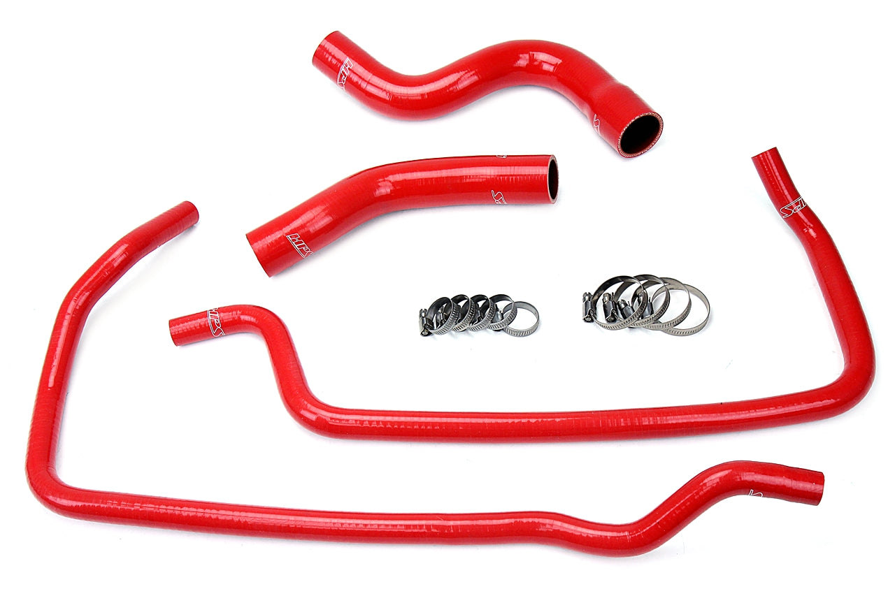 HPS Red Silicone Radiator + Heater Hose Kit 2001-2004 Jeep Grand Cherokee WJ 4.7L V8 57-1449-RED