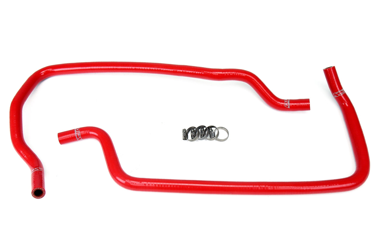 HPS Red Reinforced Silicone Heater Hose Kit Coolant Jeep 01-04 Grand Cherokee WJ 4.7L V8