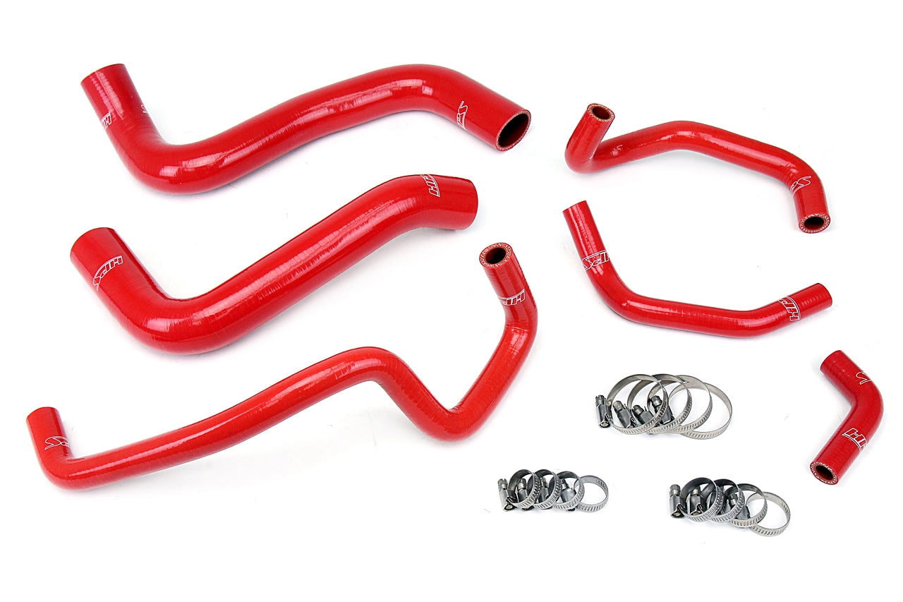HPS Red Silicone Radiator + Heater Hose Kit 2003-2009 Lexus GX470 4.7L V8 57-1467-RED