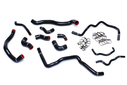 HPS Black Silicone Radiator and Ancillary Hose Kit 2006-2008 Volkswagen Jetta 2.0T Turbo FSI 57-1476-BLK