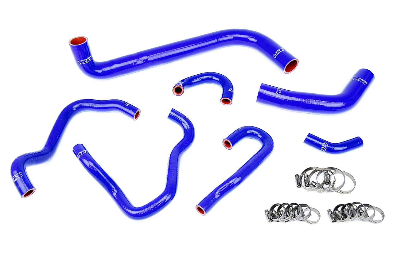 HPS Blue Silicone Radiator + Heater Hose Kit 2006-2009 Honda S2000 S2K AP2 57-1490-BLUE