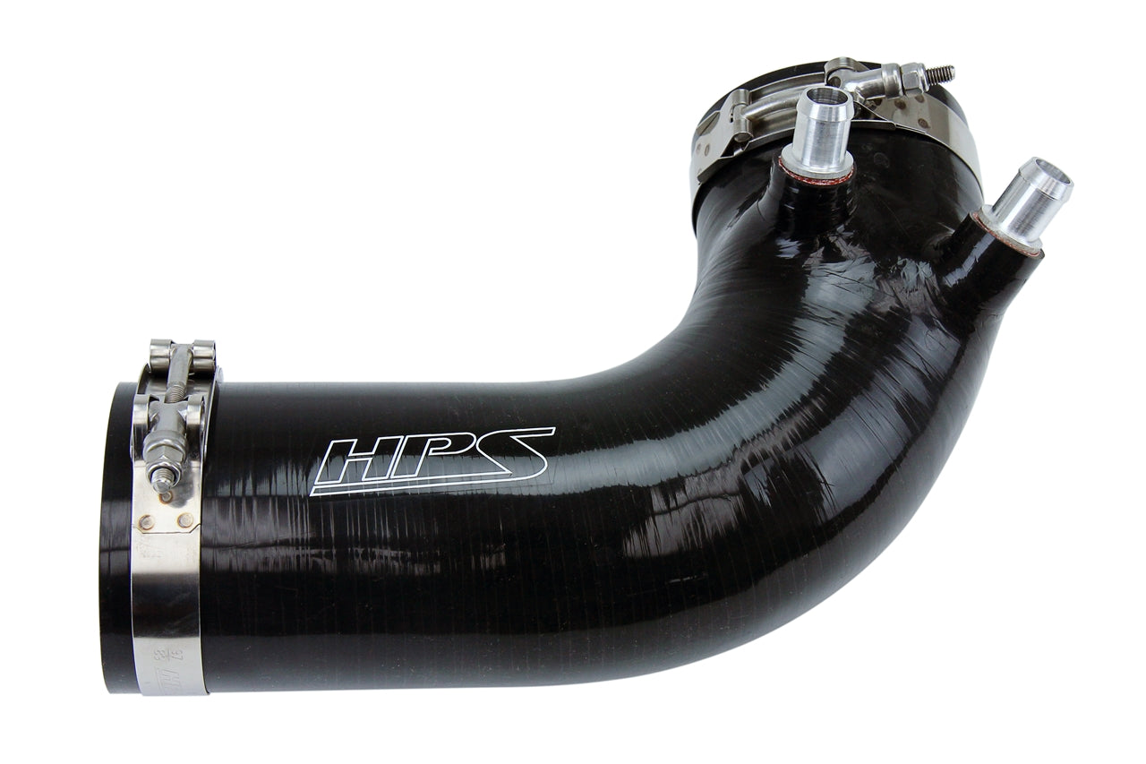 HPS Black Silicone Air Intake Kit Post MAF Hose 2015-2022 Lexus RCF RC F V8 5.0L 57-1499-BLK