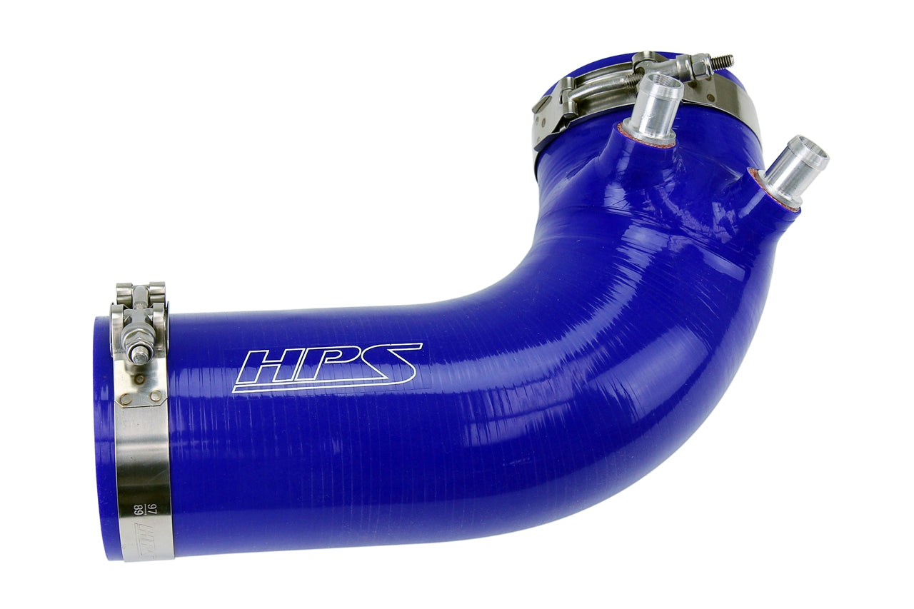 HPS Blue Reinforced Silicone Post MAF Air Intake Hose Kit Lexus 2016 GSF GS F V8 5.0L