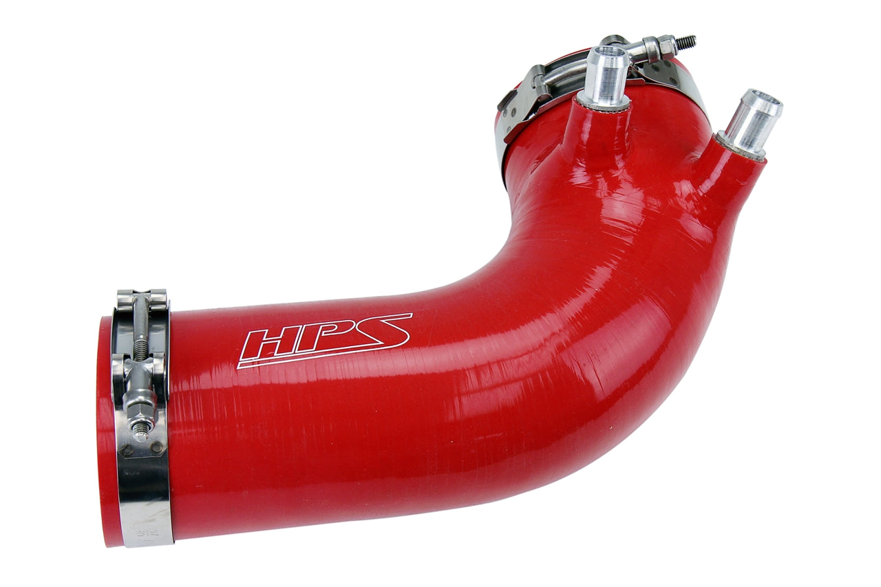 HPS Red Reinforced Silicone Post MAF Air Intake Hose Kit Lexus 2016 GSF GS F V8 5.0L