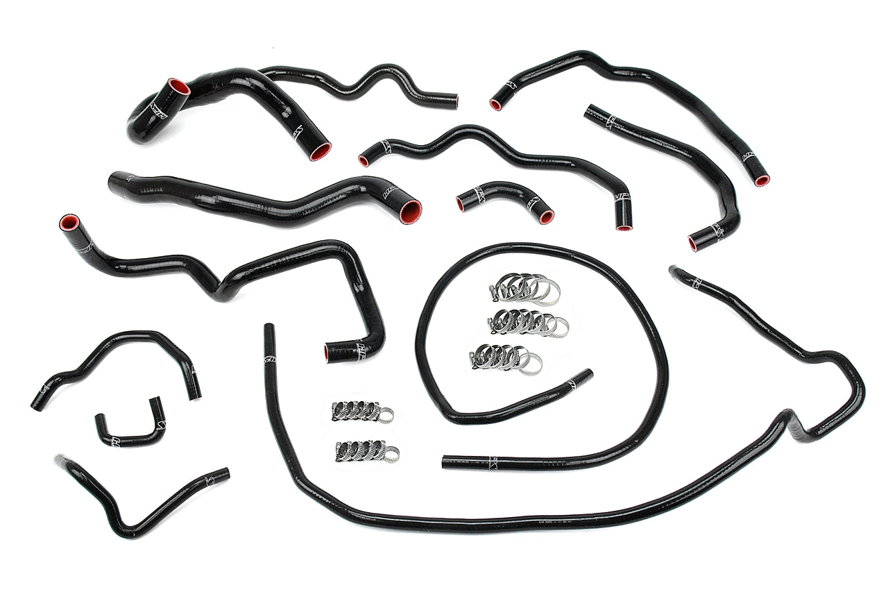 HPS Black Silicone Radiator + Heater Hose Kit 2010-2013 Mazda Mazdaspeed 3 MZ3 2.3L Turbo 57-1512-BLK