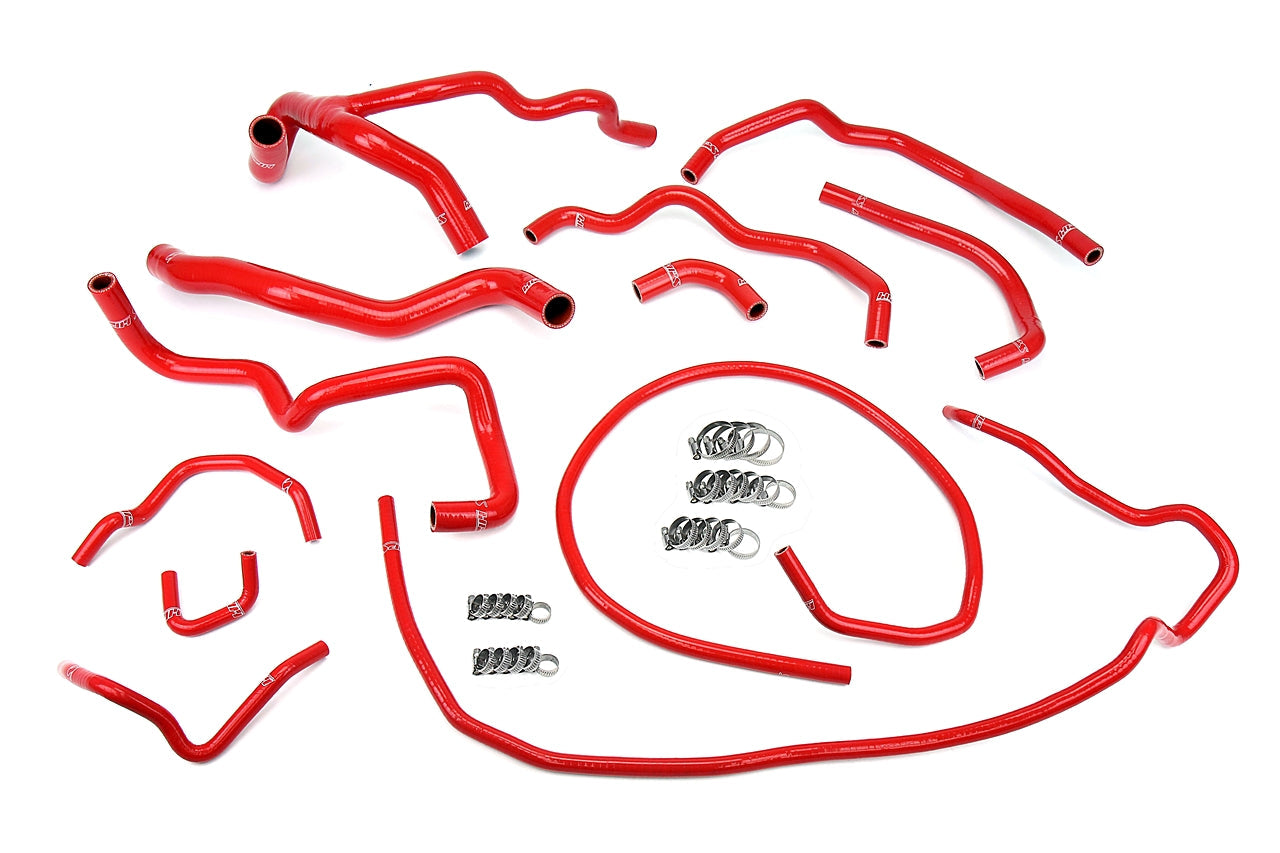 HPS Red Silicone Radiator + Heater Hose Kit 2010-2013 Mazda Mazdaspeed 3 MZ3 2.3L Turbo 57-1512-RED