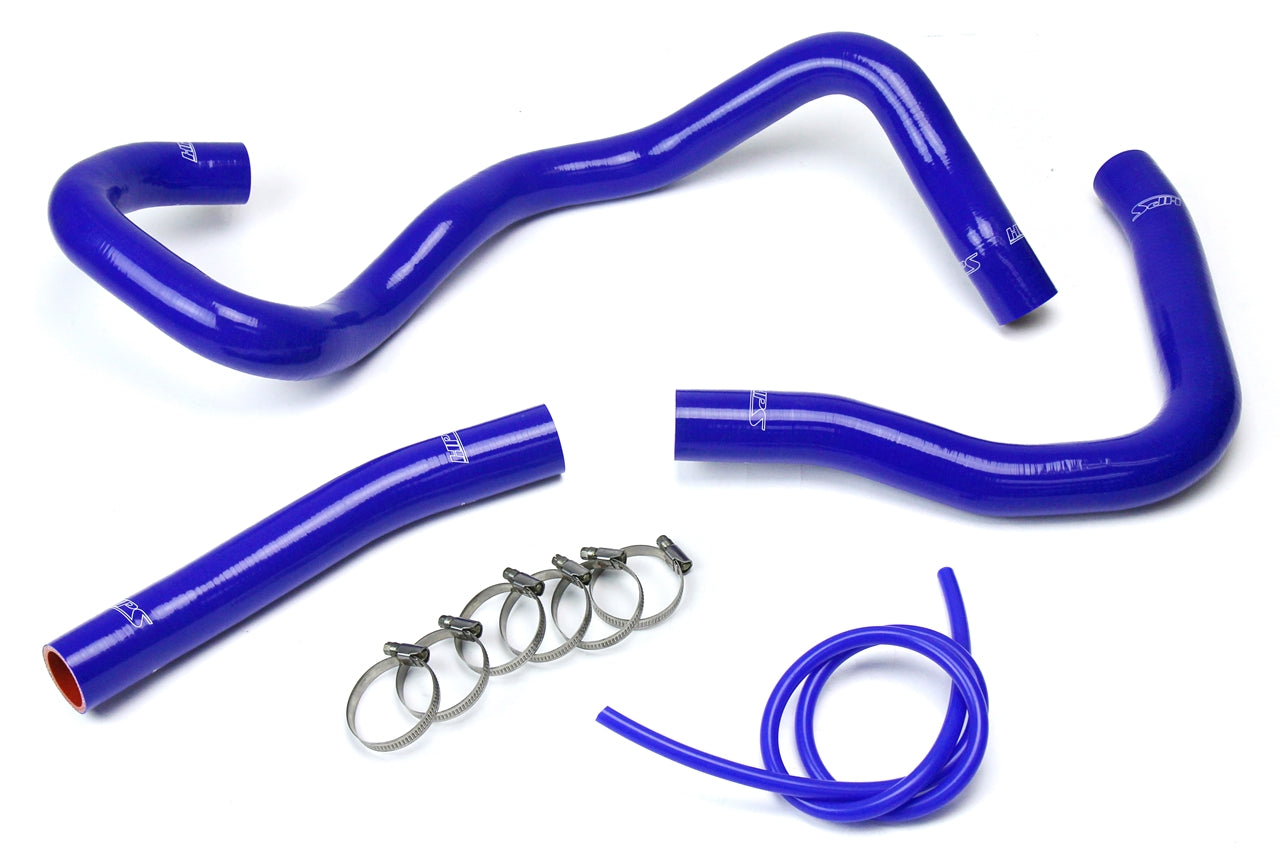 HPS Blue Silicone Radiator Hose Kit 2008-2017 Mitsubishi Lancer 2.0L 2.4L DE ES GTS 57-1530-BLUE