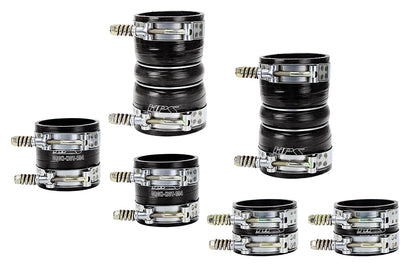 HPS High Temp Reinforced Silicone Intercooler Hose Boots Kit Ford 2000-2003 Excursion 7.3L PowerStroke Diesel