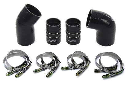 HPS High Temp Aramid Reinforced Silicone Intercooler Hose Boots Kit Chevy 2004.5 - 2005 Silverado 3500 HD 6.6L Duramax LLY Diesel