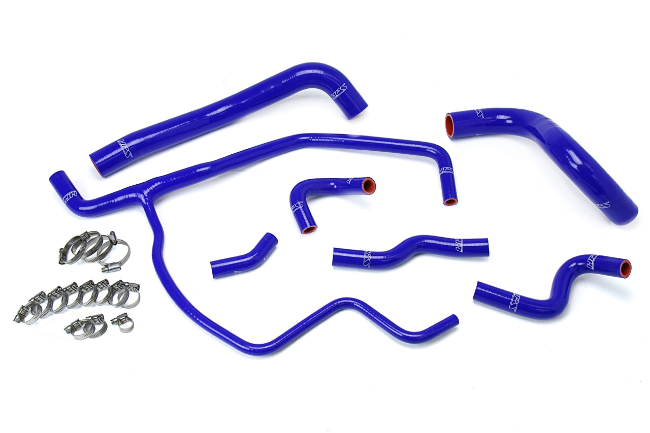 HPS Blue Silicone Radiator + Heater Hose Kit 2011-2020 Chrysler 300 3.6L V6 57-1583-BLUE