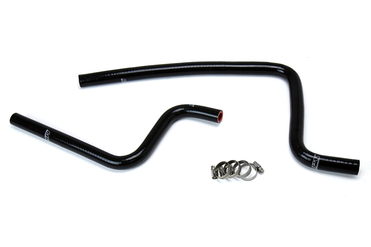 HPS Black Silicone Heater Hose Kit 1997-2002 Jeep Wrangler 2.5L 57-1590-BLK