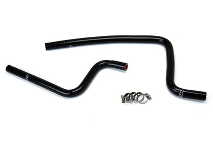 HPS Black Silicone Heater Hose Kit 1997-2002 Jeep Wrangler 2.5L 57-1590-BLK