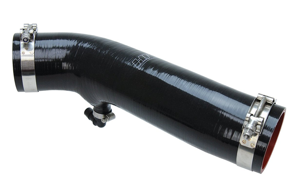 HPS Black Silicone Post MAF Air Intake Hose Kit Infiniti 03-07 G35 Coupe 3.5L V6, 57-1592-BLK
