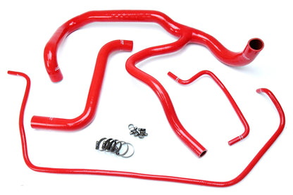 HPS Red Silicone Radiator Hose Kit 2014-2019 GMC Sierra 6.2L V8 57-1594R-RED