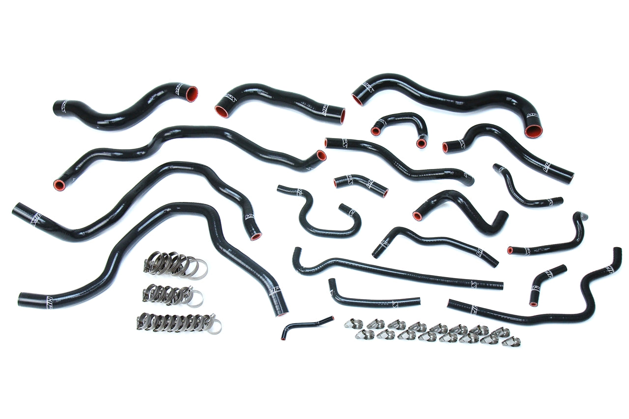 HPS Black Silicone Radiator + Heater Hose Kit 2016-2020 Honda Civic 2.0L Non Turbo 57-1607-BLK