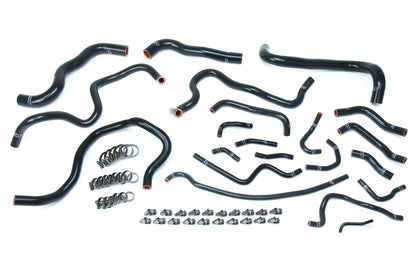 HPS Black Silicone Radiator + Heater Hose Kit 2016-2020 Honda Civic 1.5L Turbo 57-1608-BLK