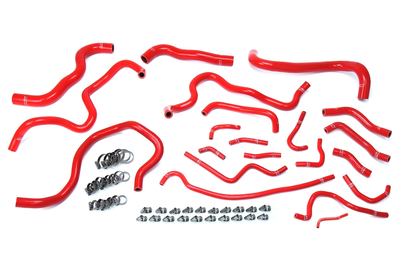 HPS Red Silicone Radiator + Heater Hose Kit 2016-2020 Honda Civic 1.5L Turbo 57-1608-RED