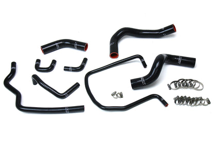 HPS Black Silicone Radiator Hose Kit 2004-2014 Nissan Titan V8 5.6L 57-1614-BLK