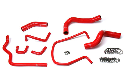 HPS Red Silicone Radiator Hose Kit 2004-2010 Infiniti QX56 V8 5.6L 57-1614-RED
