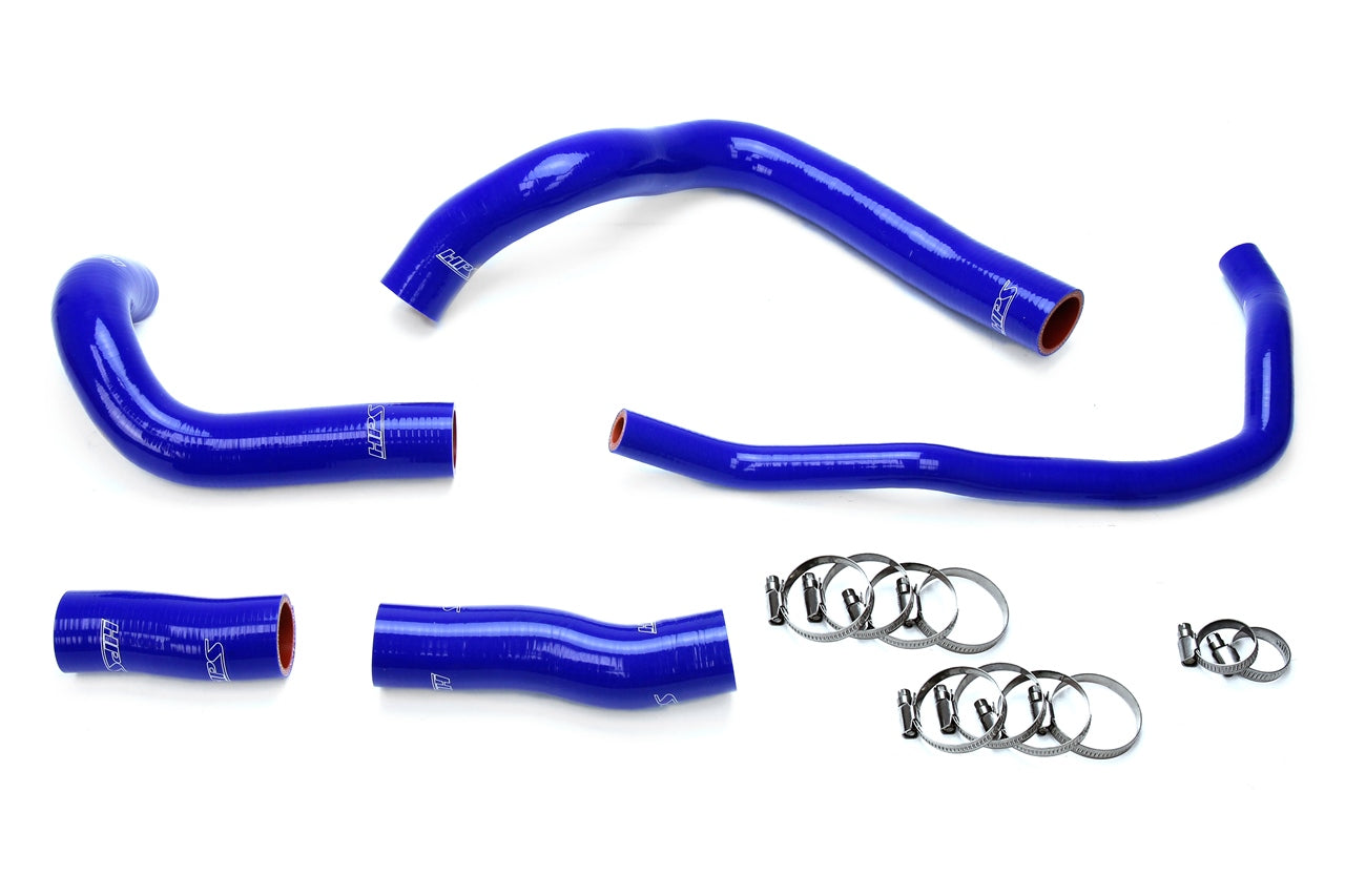 HPS Blue Silicone Radiator Hose Kit 2016-2017 Lexus GS200t 2.0L Turbo 57-1633-BLUE