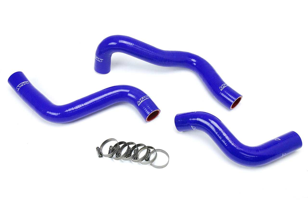 HPS Blue Silicone Radiator Hose Kit 2004-2011 Mazda RX8 3pcs set 57-1634-BLUE