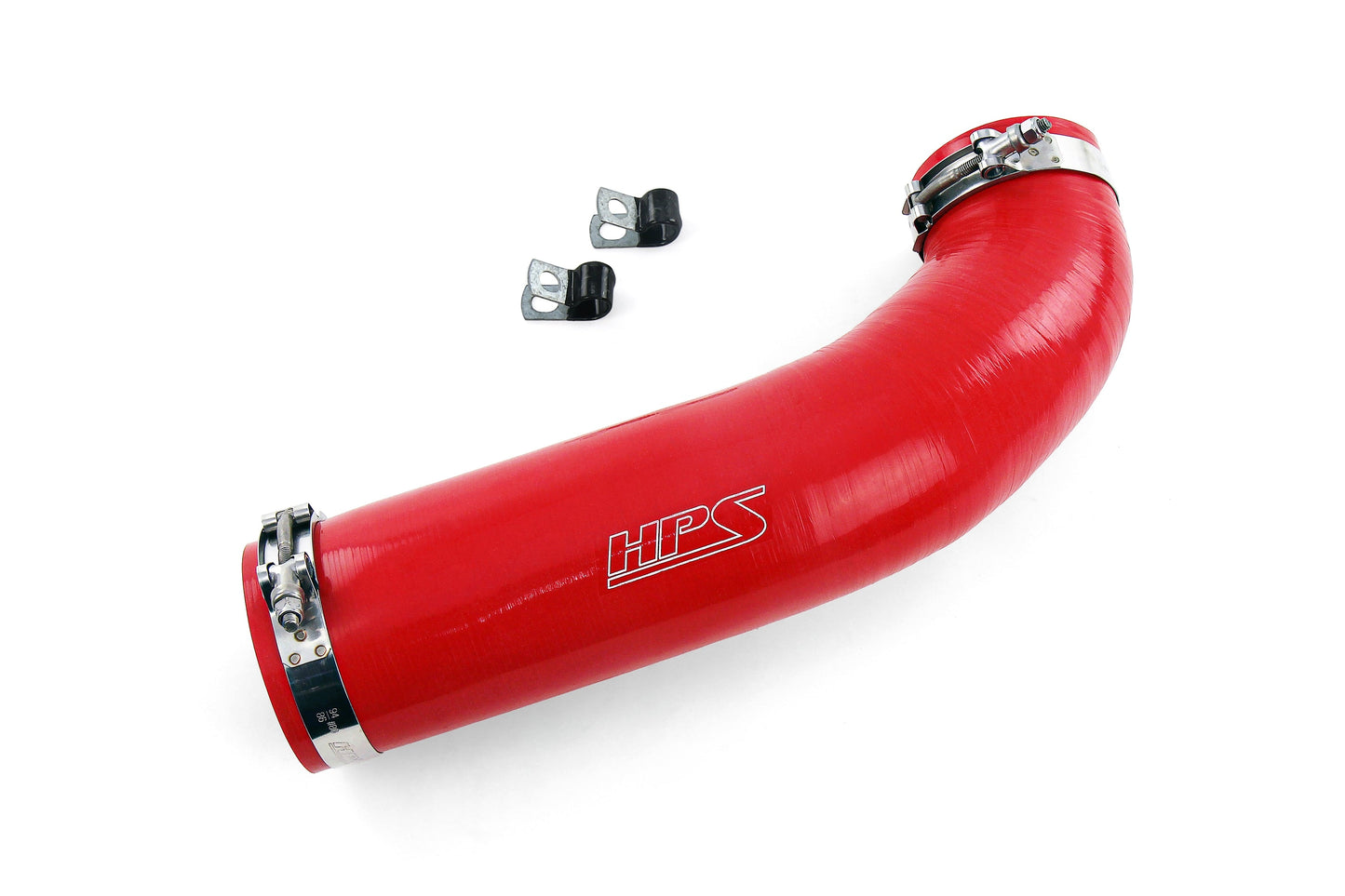 HPS Red Silicone Air Intake Kit Post MAF Hose 2012-2017 Jeep Wrangler JK Unlimited 3.6L V6 57-1639-RED