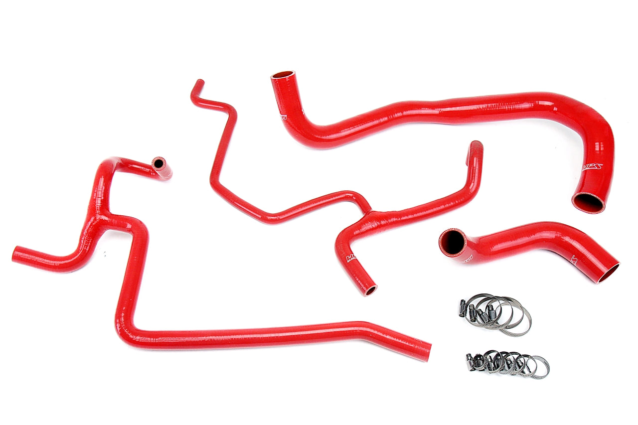 HPS Red Silicone Radiator + Heater Hose Kit 2011-2020 Dodge Challenger 5.7L V8 57-1645-RED